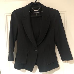 WHBM Timeless Black Blazer
